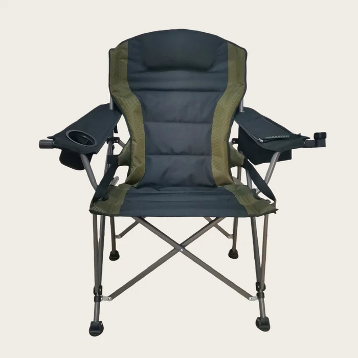 Chaise de camping pliante en maille